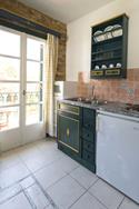 Budget Self Catering Apartments - Naxos. Tasoula apartment kitchenette.